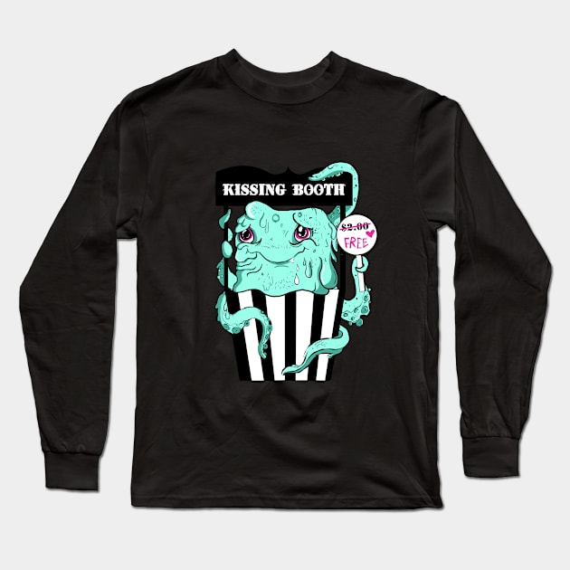 Kissing Booth Long Sleeve T-Shirt by SmannaTales